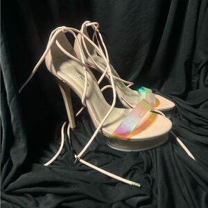 Fashion Nova Lace Heels